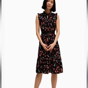 Kate Spade Wild Ones Meadow Smocked Dress ♠️ 🌸